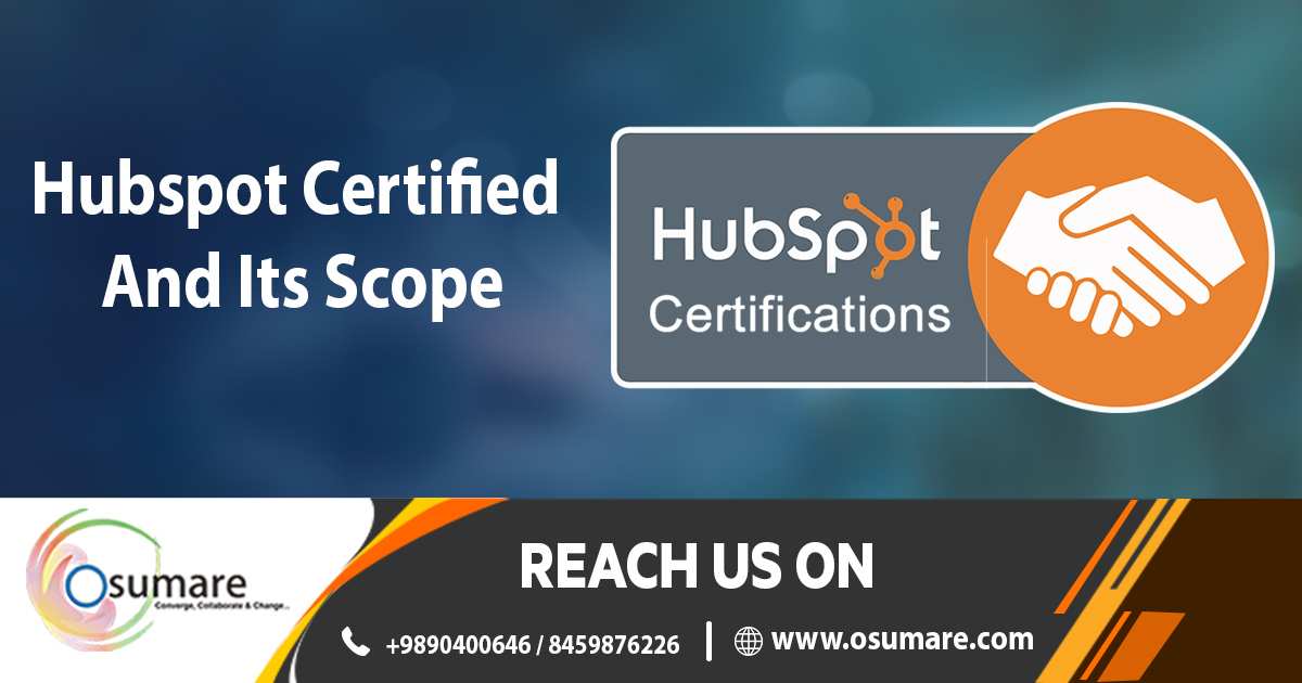 hubspot inbound marketing certification