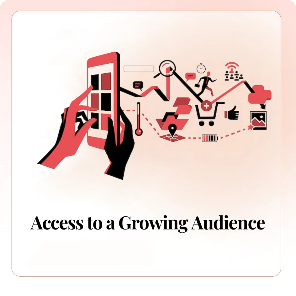 Access to a Growing Audience