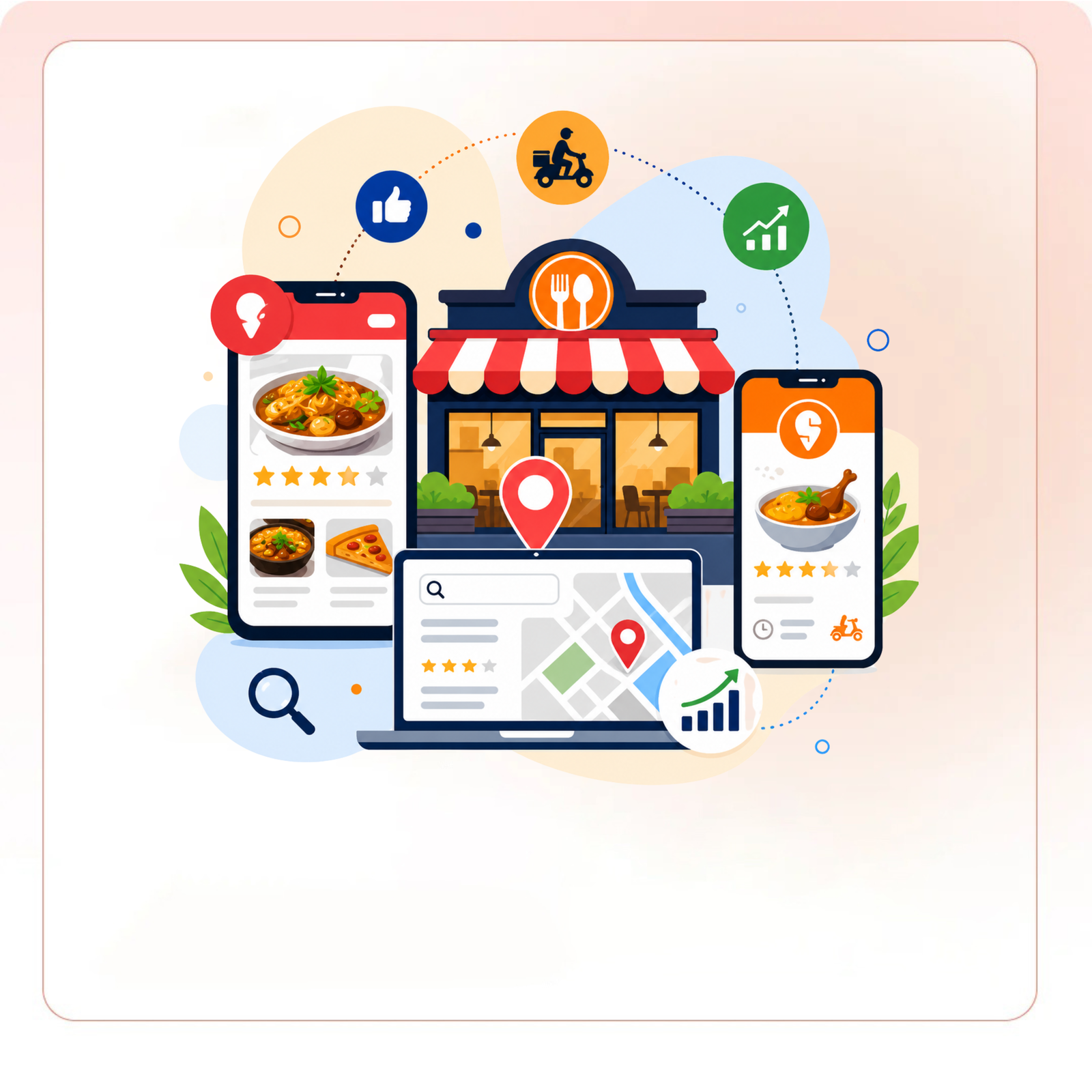 Zomato, Swiggy & SEO for More Restaurant Walk-ins